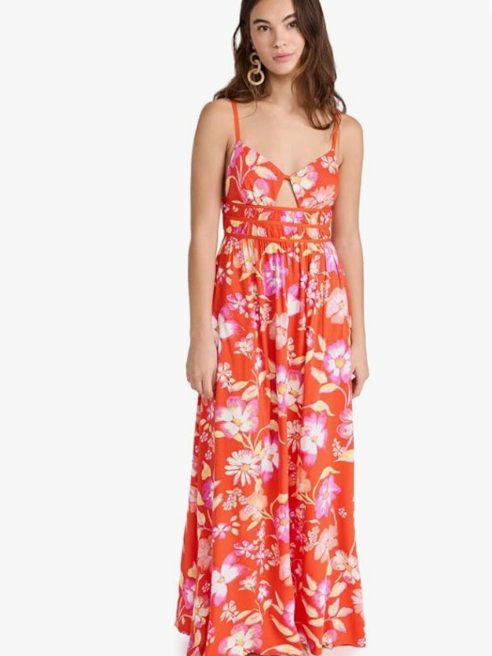 NWT Free People Women's Wisteria Maxi Dress MSRP $148
